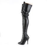 Pleaser SEDUCE-3024 Single Soles : Thigh High Boots, 5