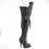 Pleaser SEDUCE-3082 5" Heel Lace-Up Thigh High Boot