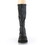 Demonia SHAKER-65WC 4 1/2" Wedge PF STR Wide Calf Knee High Boot, Back Zip