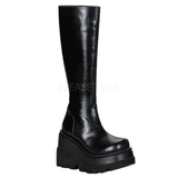 Demonia SHAKER-100 Women's Mid-Calf & Knee High Boots, 4 1/2