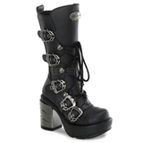 Demonia SINISTER-203 Women's Mid-Calf & Knee High Boots, 3 1/2