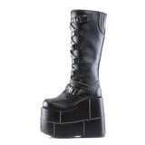 Demonia STACK-308 Unisex Platform Shoes & Boots, 7