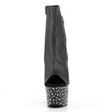 Pleaser STARDANCE-1018-7 Platforms (Exotic Dancing) : Ankle/Mid-Calf Boots, 7