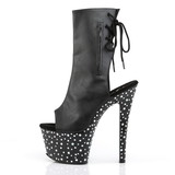 Pleaser STARDANCE-1018-7 Platforms (Exotic Dancing) : Ankle/Mid-Calf Boots, 7