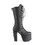 Demonia TORMENT-170 5 1/2" Heel, 3" PF Lace Up Knee High Boot, Side Zip