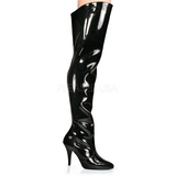 Pleaser VANITY-3010 Single Soles : Thigh High Boots, 4