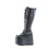 Demonia WAVE-200 6" Wedge PF Lace-Up Knee High Boot, Back Metal Zip