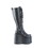 Demonia WAVE-200 6" Wedge PF Lace-Up Knee High Boot, Back Metal Zip