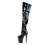 Pleaser XTREME-3010 Platforms (Exotic Dancing) : Thigh High Boots, 8" Heel