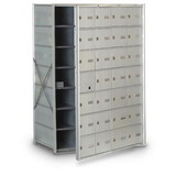 Postal Products Unlimited N1011013 Front Loading 27-Door Horizontal Mailbox