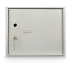 Postal Products Unlimited N1029436 10" Parcel Locker 4B+ Horizontal Mailbox, Anodized Aluminum