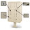 Postal Products Unlimited N1029596 16 Door F Spec Cluster Box Unit with Pedestal, Sandstone