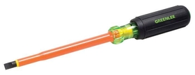 Greenlee 0153-15-INS Screwdriver,Insulated,Cab,5/16"X6"