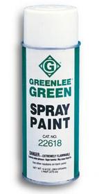Greenlee 10378 13 oz. (384 ml) Aerosol Can of Greenlee Flat Green Spray Paint
