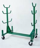 Greenlee 668 Mobile Conduit and Pipe Rack with casters