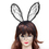 TopTie Bunny Headwear Lace Veil Rabbit Headband Hair Accessory Bunny Costume