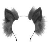 TOPTIE Cosplay Cat Headband for Role Play Halloween Party, Fox Ears Headband Costume Accessories