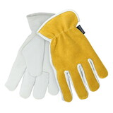 Armour Guard Premium Top Grain Cowhide Heavy Duty ANSI A7 Cut Resistant Leather Driver Gloves