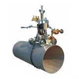 Blue Star BSPBM100 Hand Crank Portable Beveling Machine, for Pipe up to 24 in