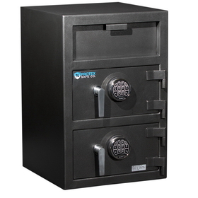 Protex FDD-3020 Large Dual-Door Front Loading Depository Safe