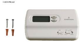 Copeland Comfort Control (White Rodgers) 1F89-211 NonProgDigHtPmp 2H/1C White