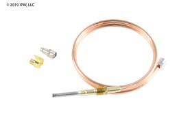 BASO Gas Products K16WT-48 Thermocouple, Wholesale High Performance, 25-35 mV Open Circuit mV Range, 48 " Length, Used in Standing Pilot Ignition Systems