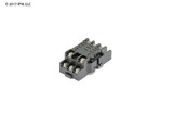 IDEC Relays SH3B-05 Electrical, Relay, Three Pole Standard DIN Rail Mount Socket for Blade Terminal RH3B Models