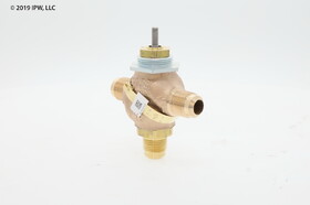 Schneider Electric (Barber Colman) VB-7312-0-4-4 Valve,Globe, 3 Way Mixing, 5/8", Flare, 4.4 Cv Bronze Body with Brass Trim Valve Body