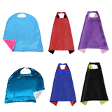 Muka Double-side Dress Up Superhero Cape Costumes For Adult, Set of 6