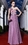 Women's One Shoulder Beaded Formal Gown Prom Dress with Drape Detail, 38864
