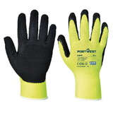 Portwest A340 Hi-Vis Grip Glove - Latex Foam