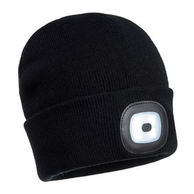 Portwest B028 Rechargeable Twin Led Beanie