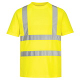Portwest EC12 Eco Hi-Vis Short Sleeve T-Shirt (6 Pack)
