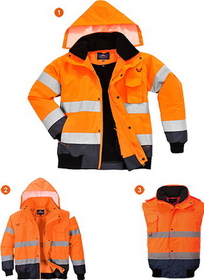 Portwest UC465 3in1 Bomber Jacket