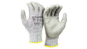 Pyramex GL402C5HTXS Hangtag Pu Glove 13G Cut 5 Hppe Liner Xs