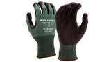 Pyramex GL606DPCXS Glove Nitrile 18G A3 Dots Thumb Saddle Xs