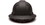 Pyramex HP54117 Ridgeline Hard Hat Graphite Ridgeline Full Brim 4 Pt Ratchet Suspension