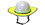 Pyramex HPXR7SHADE30 Hard Hat Shade For Ridgeline Xr7