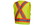 Pyramex RCZ2410M Safety Vest Hi Vis Lime Vest With Contrasting Reflective Tape Size Medium