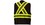Pyramex RCZ2411M Black Vest With Contrasting Reflective Tape Size Medium