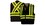 Pyramex RCZ2411M Black Vest With Contrasting Reflective Tape Size Medium