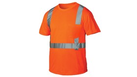 Pyramex RTS2120M T Shirt Hi Vis Orange T Shirt Size Medium
