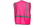 Pyramex RV1270L-XL Pink Vest W/Reflect Lg/Xl