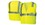 Pyramex RVZ2110SEM Safety Vest Hi Vis Lime Self Extinguishing Size Medium