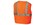 Pyramex RVZ2120SEM Safety Vest Hi Vis Orange Self Extinguishing Size Medium