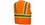 Pyramex RVZ2220SEL Safety Vest Hi Vis Orange Self Extinguishing Size Large