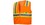 Pyramex RVZ2220M Safety Vest Hi Vis Orange Size Medium