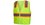 Pyramex RVZ2310M Safety Vest Hi Viz Lime All Mesh Size Medium