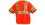 Pyramex RVZ3520M Hi Vis Orange Safety Vest Size Medium