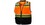 Pyramex RVZ4420BM Safety Vest Hi Vis Orange Size Medium